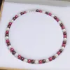 Fait à la main belle 8mm multicolore mer du sud perle ronde coquille collier de perles bracelet boucles d'oreilles ensemble 45cm bijoux de mode 2set lot206G