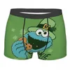 Cuecas biscoito é me sorte charme homem boxer briefs monstro altamente respirável roupa interior de alta qualidade impressão shorts presentes de aniversário