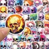 50 PCS Aesthetics Skulls Halloween Stickers For Car Laptop Fridge Helmet Ipad Bicycle Phone Motorcycle PS4 Book Pvc DIY Toys Kids Decals