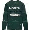 2023 Men039S TSHIRT Rätt version av Nocta Golf Co Märke Rund Neck Pullover Lång ärm Snabbtorkning Sport Basskjorta Tshirt Motion Current
