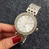 2019 New Fashion Style Women Watch Gift Steel Gold White Japan Quartz Watch Female Ladies M Women Clock Wristwatches Relojes Mujer216A