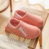 2023 Waterproof Winter Shoes Cotton Booties Slippers Men Women Size 36-47 Suower Slate Gray White Orange Flesh Pink GAI