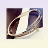 Vente 2021 Nouvelle soirée de vente directe TRENDY CZ NOUVEAU CRISTAL BANGLE DE ROVSKIS FIT DW CHARMS BRACELET POUR FEMMES BIELRY8229737