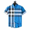 Nova primavera masculina camisas casuais moda manga impressa botão-up formal negócios bolinhas floral vestido masculino shirt230d