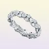 Choucong Sieraden Lady039s Kussen Geslepen 8ct Diamanten Trouwringen Maat 5678910 Geschenk 4306328