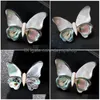 Pins Brooches Kawaii Cute Natural Shell Butterfly For Women And Men Elegant Insects Banquet S Brooch Christmas Gifts Drop Delivery Jew Dh4Qo