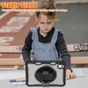 Heavy Duty Hybrid Armor voor iPad Mini 6 8,3 inch Mini6 met verstelbare nylon schouder roterende handriembeugel volledige dekking