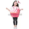 Occasioni speciali Costume da coriandoli per cupcake per bambini Ragazze Zucchero Dolce Torta rosa Vestire Costume di Halloween per bambini Vestito di carnevale x1004