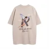 Herren Frauen Designer T-Shirt Lose Modemarken Tops Summer Casual Shirt S Clothing Street Shorts Ärmel Kleidung T-Shirts Bawei963