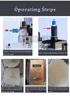 20cm 25cm 30cm 40cm Pizza Dough Press Machine Dough Roller Sheeter Tortilla Maker Pancake Machine