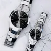 Relógios femininos câmeras dome tendência casal relógio moda amante relógios masculino feminino quartzo relógios de pulso calendário minimal274d