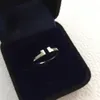 Avere timbro diamante anelli d'amore in argento sterling 925 bague anillo coppia donna sposare anelli di fidanzamento nuziale set regalo per gli amanti gioiello2843