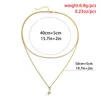 Pendant Necklaces Fashion Creative Tiny Imitation Pearl Necklace For Women Wedding Bridal Kpop Sequin Chain Choker Aesthetic Jewelry Gift