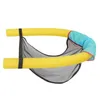 Tubes de flotteurs gonflables 7.5x150cm chaise de nouilles pour ADT enfants hamac d'eau maille piscine flotteur anneau de natation fête d'été jouets air mat dhjp2