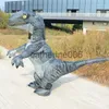 Speciale gelegenheden Opblaasbaar kostuum Velociraptor Tyrannosaurus Rex Dino Cosplay Cartoon Pop Lopen Grappige kleding Pak voor volwassenen x1004