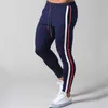 Weiß Jogger Jogginghose Männer Beiläufige Dünne Baumwolle Hosen Gym Fitness Workout Hose Männlichen Frühjahr Sportswear Track Hosen Böden P083201