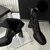 Элегантные пикантные ботинки до середины икры на треугольном каблуке, женские весенне-осенние ботинки из искусственной кожи с круглым вырезом и молнией, праздничное платье «Челси» 230922