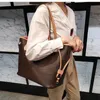 2pcs/set Handbags with wallets Brown flower Luxury Womens Shoulder Bags Large Capacity designers Handbag Ladies Messenger Bag Totes with Coin purses m40156 M40995