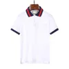 2023 Polo Shirts Designer Men Shirts High Street Embroidery Bee Brand Top Cotton Mens Clothes Tshirts Storlek M-3XL299C