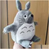 Filmer TV PLUSH Toy 20/30cm Söt fylld min granne Totoro Toys Cartoon Doll for Children Barn Gift Decoration Drop Delivery Presents An Dhzzd