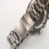 Montre-bracelet à quartz pour hommes, chronographe, maître de la lune, boucle en acier saphir, en acier inoxydable, 243r