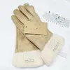 Europese en Amerikaanse handschoenen dames herfst winter touchscreen met pluche en verdikte warme handschoenen261E