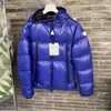 Monclair Brands Down Jacket Original Luxury Designer Down Jacket Marca Casaco Masculino Moda Feminina Jaqueta Com Capuz Casacos Bordados Outerwear Tamanho Superior M-5XL