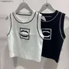 Beroemde Designeranagram-gestromde vrouwelijke tanks Camis katoen Blend tanktops