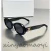 2023ss Sunglasses Retro cat's eye sunglasses for women CE's Arc de Triomphe oval French high street