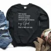 Way Maker Miracle Worker God Sweatshirt Women Letter Print Christian Hoodies Bible Verse Pullovers Jesus Clothes Drop T200411304I