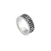 Bague de créateur pour hommes et femmes, bague en argent, bagues de couple, édition de haute qualité, bijoux de luxe, bague de mariage, cadeaux d'anniversaire