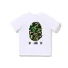 Kinder T-shirts apen Peuters Designer Camo Jongenskleding Meisjes Jeugd Straat Casual Tops Summner T-shirts met korte mouwen kinderkleding Hip Hop Prined t-shirt 969X#