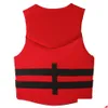 Life Vest Buoy High Quality Neoprene Mens Professional Jackets Ladies Swim Vests Water Sports Buoyancy Kayak Surf 230621 Drop Delivery Dhlfv