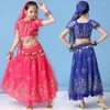 Scene Wear Girl Belly Dance Dancer Clothes Costumes For Kids Child Sexy Clothing Oriental Stag