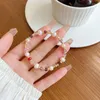 Strand Sydkorea Luxury Fashion Colords BeaDingd Armband Kvinnor Retro Temperament i Pearl Armband Bröllopsmycken Accessorie