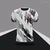 Men's T Shirts 2023 Sports Basketball Clothing Summer Casual Breattable Kort ärm överdimensionerad stil Y2K TOPP