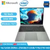 Greatium XU160ゲームラップトップWindows 11 Notebook Netbook 16 2.5K Ultra 12th Gen Intel Alder N95 32GB DDR4 2TB WiFi Ultrabook