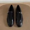 Berömda varumärke Ava Classic Ballet Shoes Lady Fashion Retro Style Dress Shoes Luxury Designer Kvinnors mångsidiga Bowtie Casual Shoes Högkvalitativa fårskinn Låga klackar