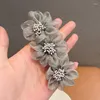 Hair Accessories Women Flower Hairpin Girls Cute Sweet Bands Hairpins Girl Headband Decorations Scrunchies Headwear