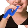 Baby Teethers Toys Toy Grab Chews BPA Food Grade Sile Tandhing för småbarn Oral Motor Kids Autism ADHD Biting Special Need Drop Deli Dhhph