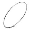 LuckyShine 6st Holiday Gift Bright Shine Pure 925 Sterling Silver Open Justerbara armband Bangles Ryssland Bangles300f