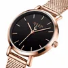 Zegarwatches Women moda moda obserwuje ultracienne klasyczne kobiety złota hour Milanese Mesh Stali Stal ze stali nierdzewnej Zespół Prosty Relij Birthday Birthday