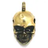 Colliers pendentifs en acier inoxydable 316L Alien Skull Est