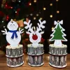 UPS Christmas Ornament With 10 Holes Cartoon Unique Money Holder Decoration Festival Party Supplies Wallet Cake Rack DIY Money Stand 10.4