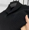 Men's Sweaters 2023 Autumn/Winter Personalized Jacquard Sweater Korean Simple Style Shawl Collar Pullover Fashion Thickened Warm Top