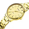 2020 LONGBO Amanti degli orologi al quarzo Orologi Donna Uomo Coppia Orologi analogici Orologi da polso in pelle Orologi casual di moda Oro 1 pz 802306l