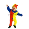 المناسبات الخاصة شقي Haughted House Kids Child Clown Assume for Baby Girls Boys Toddler Halloween Purim Carnival Party Comple X1004