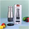 Other Home Garden 1Pc Slap Knife 304 Stainless Steel Press Chop Garlic Crusher Tomato Onion Fruit Vegetable Kitchen Gadgets Drop De Dhla3