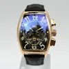 Tourbillon Mechanische Uhr Männer Luxus Top Marke CASENO Leder Band Daydate Automatische Skeleton Drop-schiff Männliche Uhr Armbanduhren2264