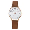 Zegarek na rękę Modne światła zegarki dla kobiet luksusowe damskie zegarek skórzany zegarek analogowy kwarcowy najlepsza marka Relogio